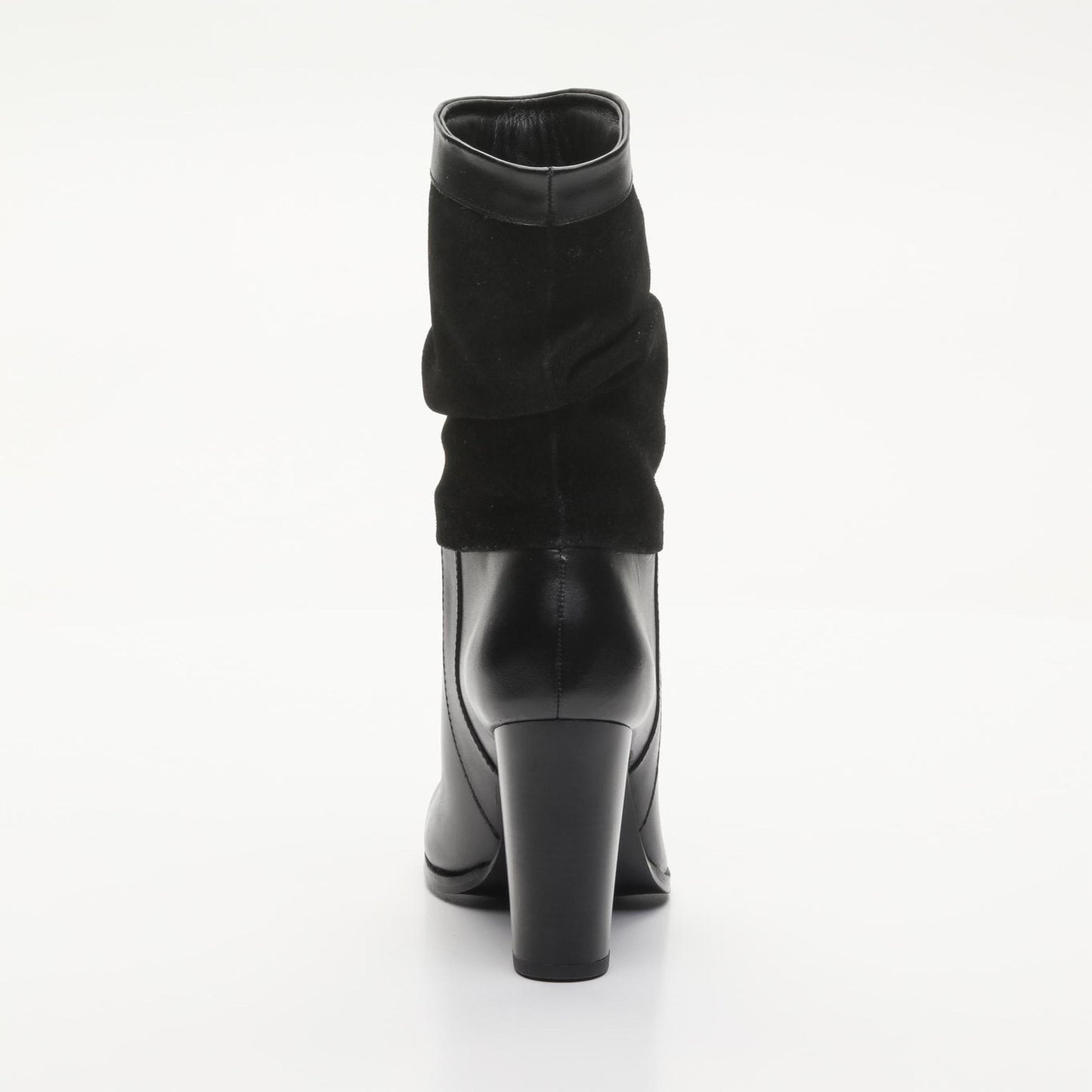 BEA bottines à talon en cuir noir