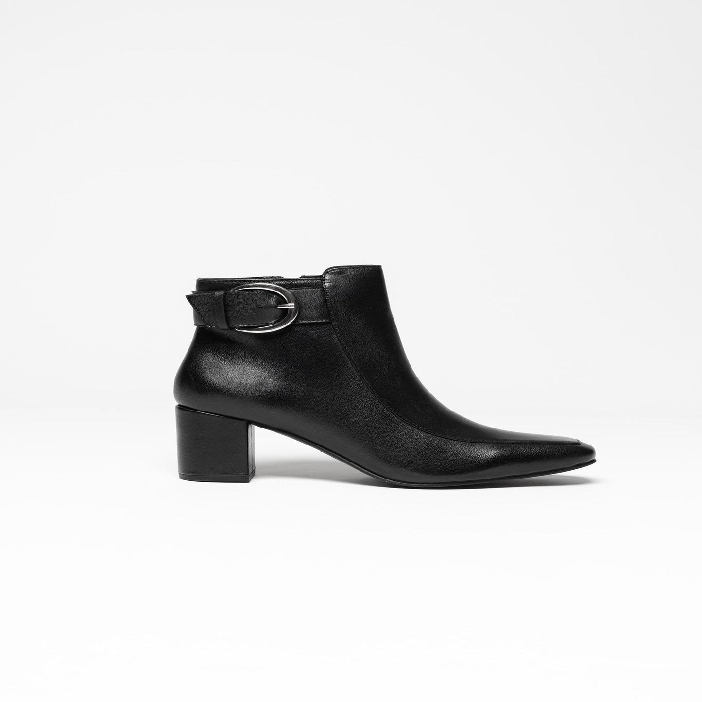MARJO bottines à talon en cuir camel